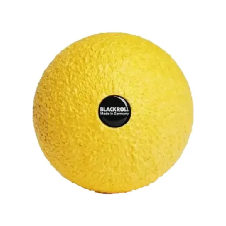 BALLE DE MASSAGE 8CM JAUNE