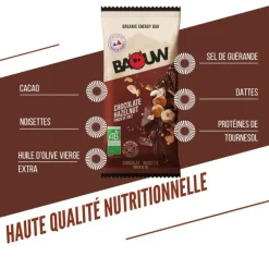 BARRE ÉNERGÉTIQUE EXTRA BIO 50G