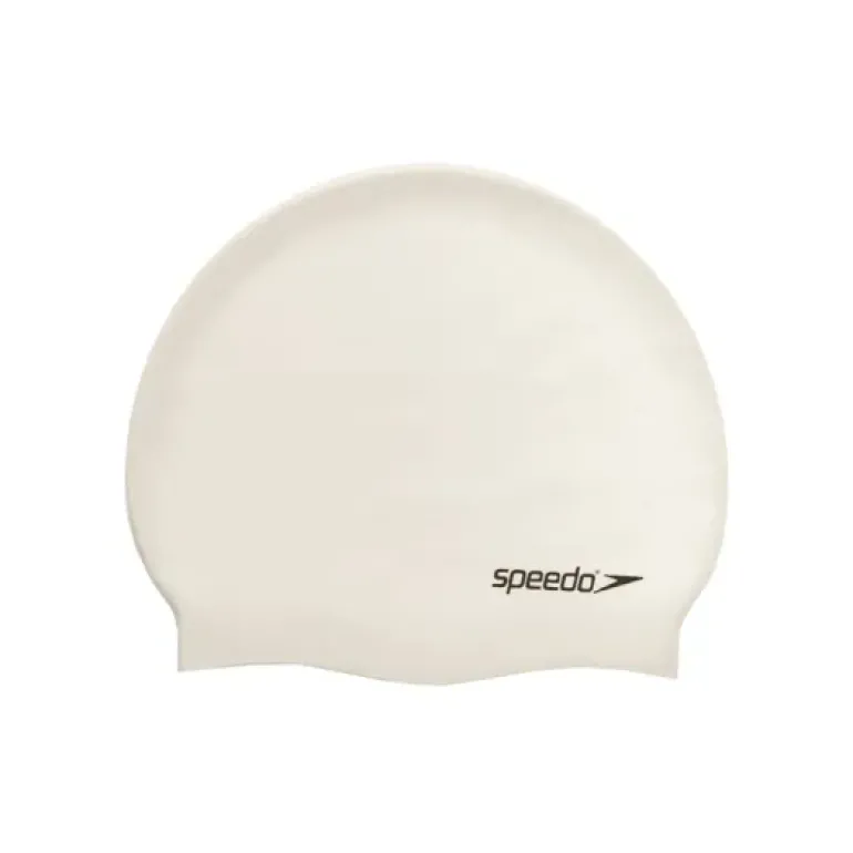 BONNET DE BAIN FLAT SILICONE P12 BLANC