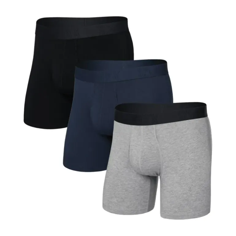Boxer en coton rafraîchissant 6"