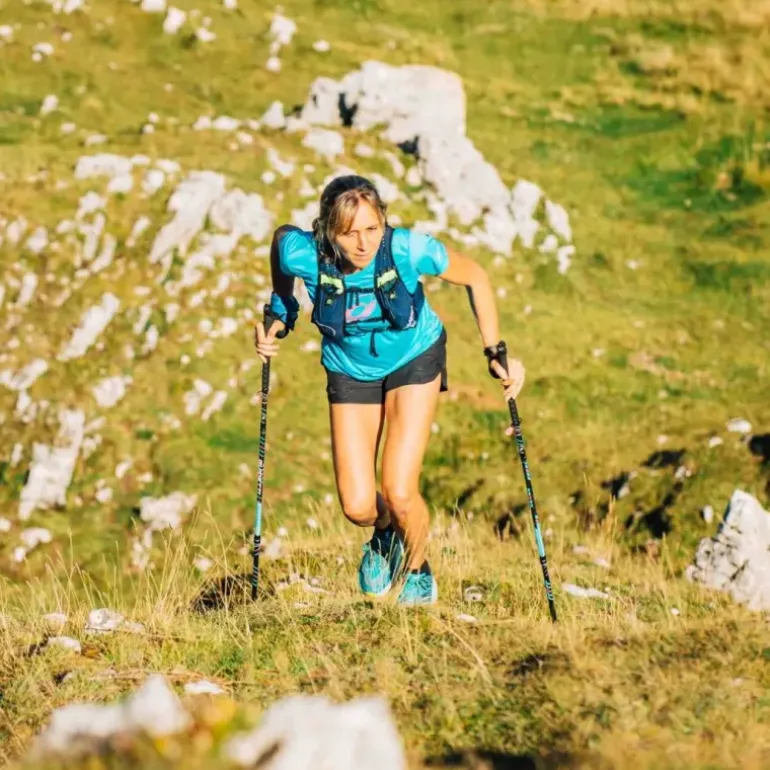 BÂTONS DE TRAIL PLATINIUM NÉO PULSE CARBONE
