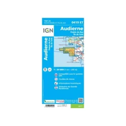 CARTE AUDIERNE POINTE DU RAZ ET ÎLE DE SEIN
