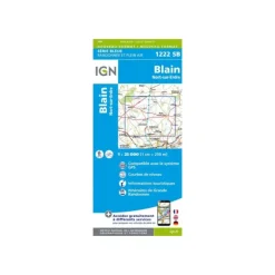 CARTE BLAIN  ET NORT-SUR-ERDRE