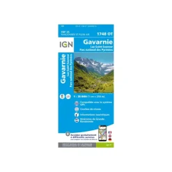 CARTE GAVARNIE, LUZ-SAINT-SAUVEUR, PARC NATIONAL DES PYNÉNÉES