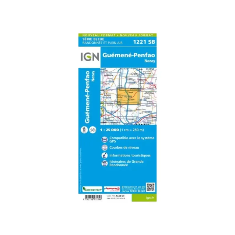 CARTE GUÉMENÉ-PENFAO ET NOZAY