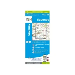 Carte IGN Savenay