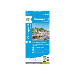 CARTE QUIMPERLÉ, PONT-AVEN