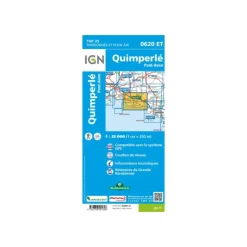 CARTE QUIMPERLÉ, PONT-AVEN