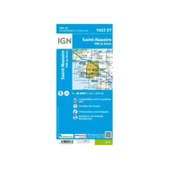 CARTE SAINT-NAZAIRE ET LE PARC NATUREL RÉGIONAL DE BRIÈRE