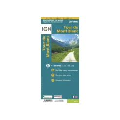 CARTE TOUR DU MONT-BLANC
