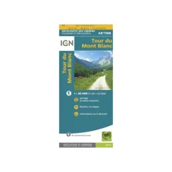 CARTE TOUR DU MONT-BLANC