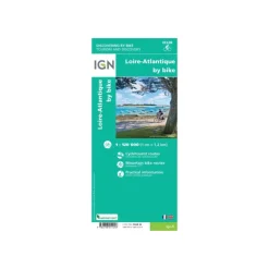 CARTE VEL08 LA LOIRE ATLANTIQUE À VÉLO