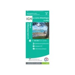 CARTE VEL08 LA LOIRE ATLANTIQUE À VÉLO