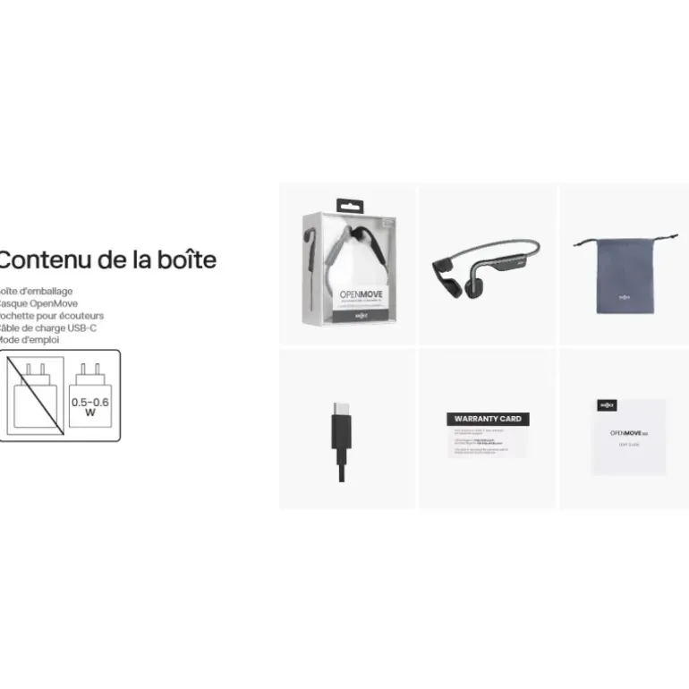 Casque audio Openmove