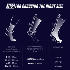 CHAUSSETTES HAUTES DE COMPRESSION