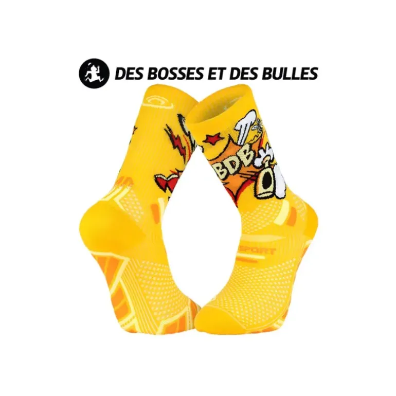 Chaussettes Trail Ultra Collector Des Bosses et Des Bulles
