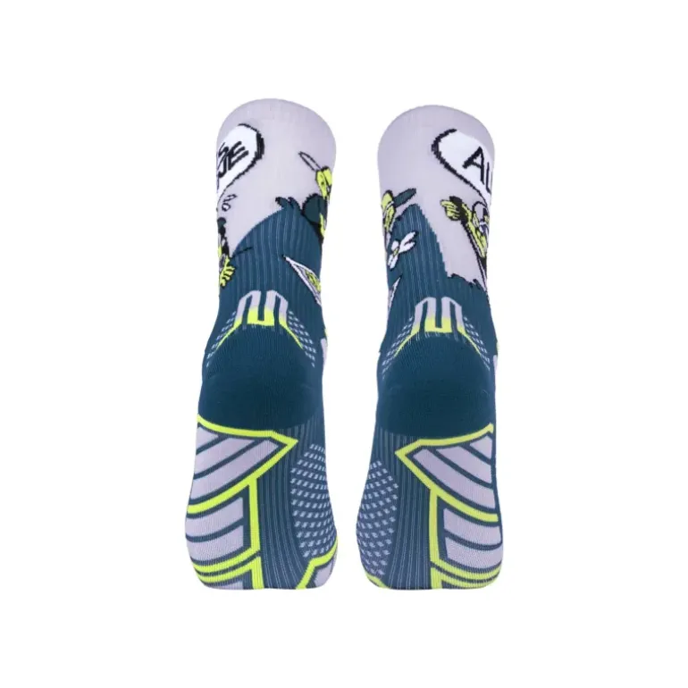 Chaussettes Trail Ultra Collector Des Bosses et Des Bulles