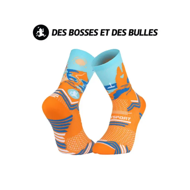 Chaussettes Trail Ultra Collector Des Bosses et Des Bulles