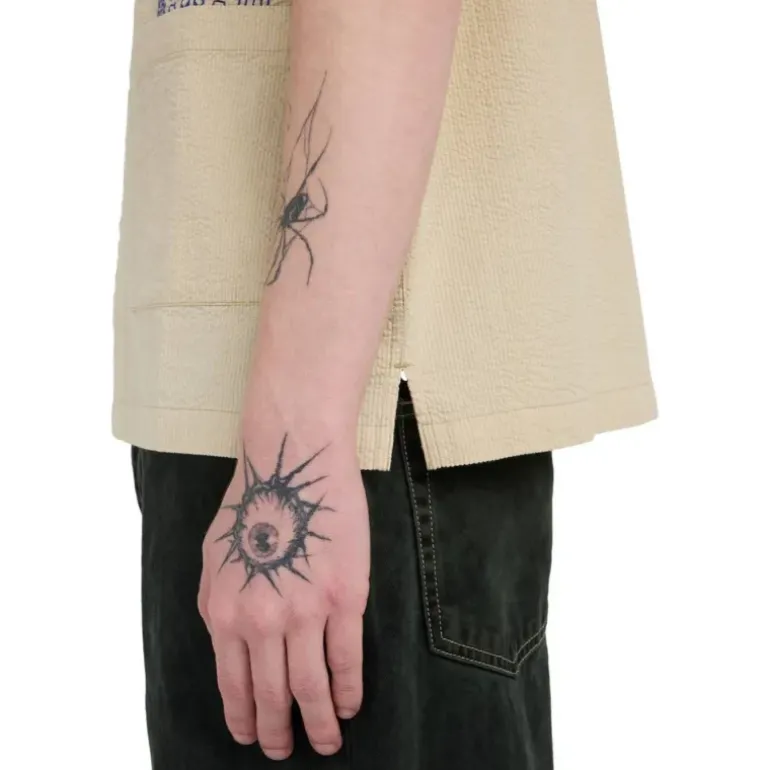Chemise Seersucker Embroidery homme