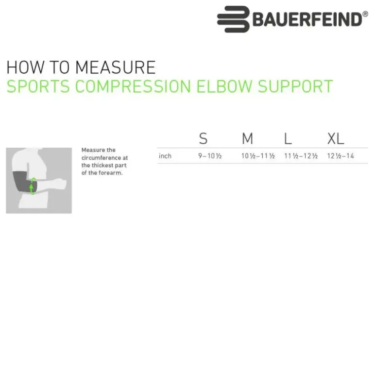 Coudière Sports Compression Elbow Support