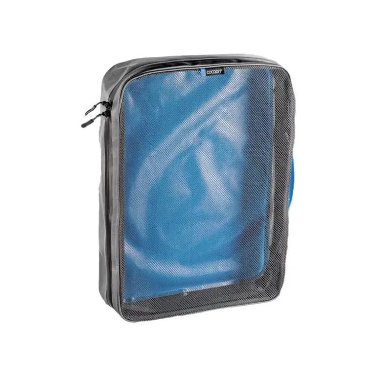 Cube d'emballage avec dessus en filet laminé