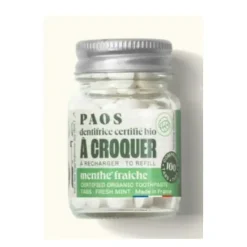 DENTIFRICE À CROQUER BIO MENTHOL