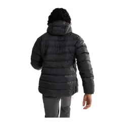 DOUDOUNE À CAPUCHE THORIUM HOMME NOIRE