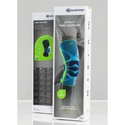 Genouillère Sports Knee Support noir
