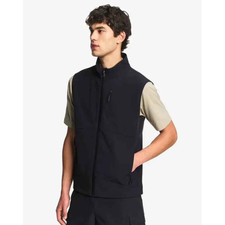 Gilet sans manche softshell 3 poches homme