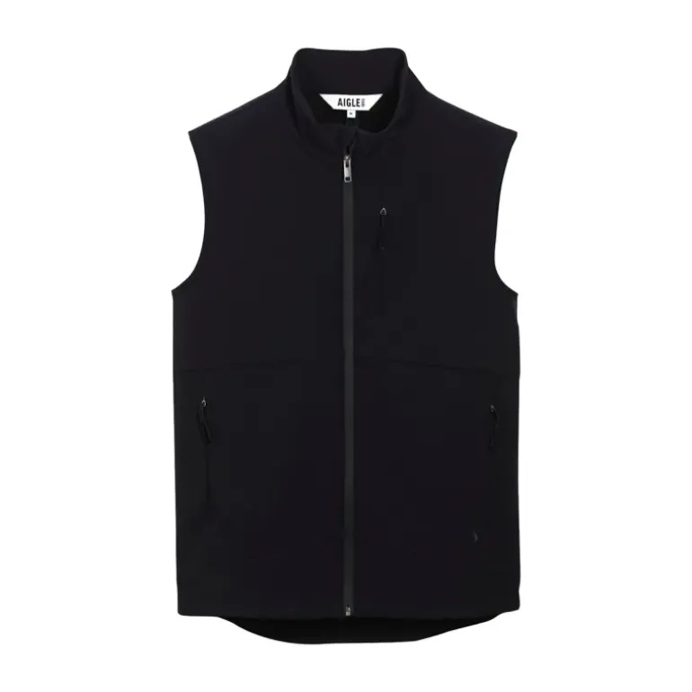 Gilet sans manche softshell 3 poches homme