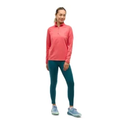 HAUT MANCHES LONGUES DEMI-ZIP GLIDETECH femme
