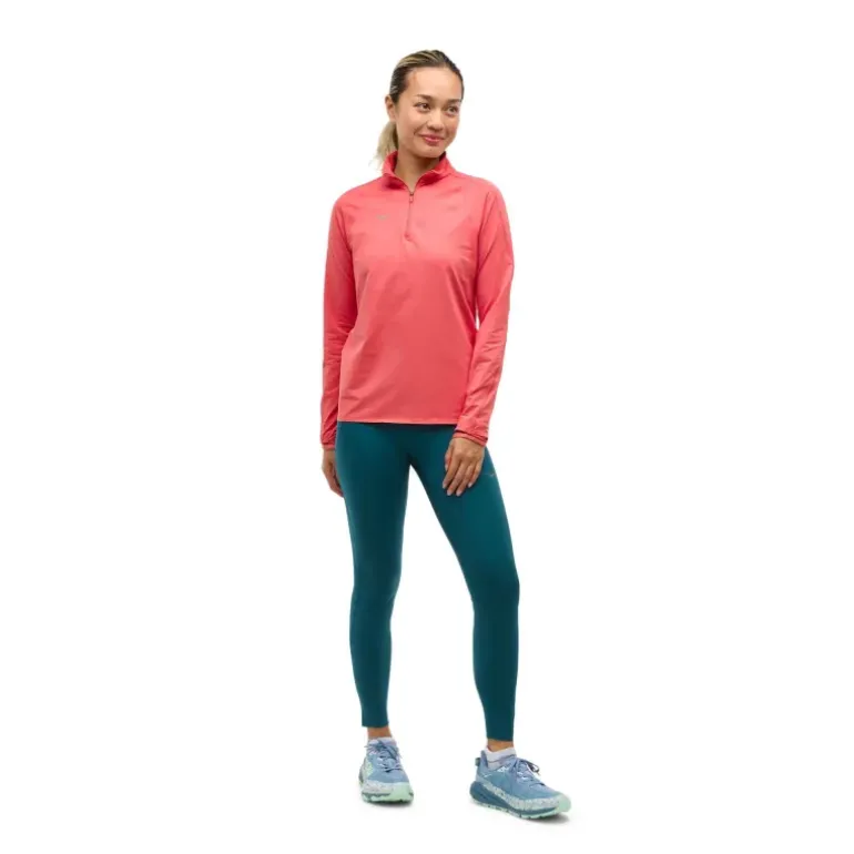 HAUT MANCHES LONGUES DEMI-ZIP GLIDETECH femme