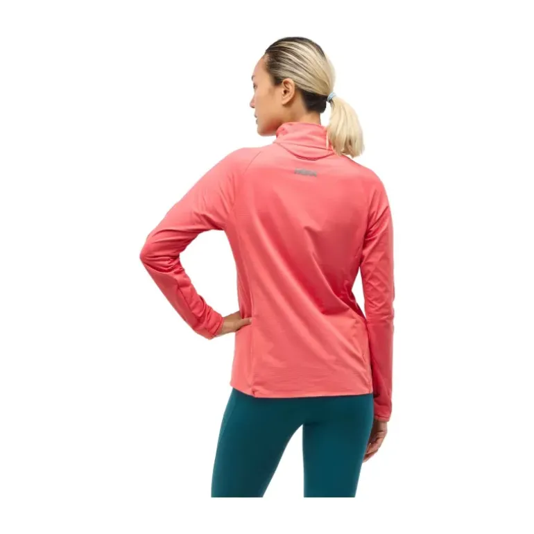 HAUT MANCHES LONGUES DEMI-ZIP GLIDETECH femme