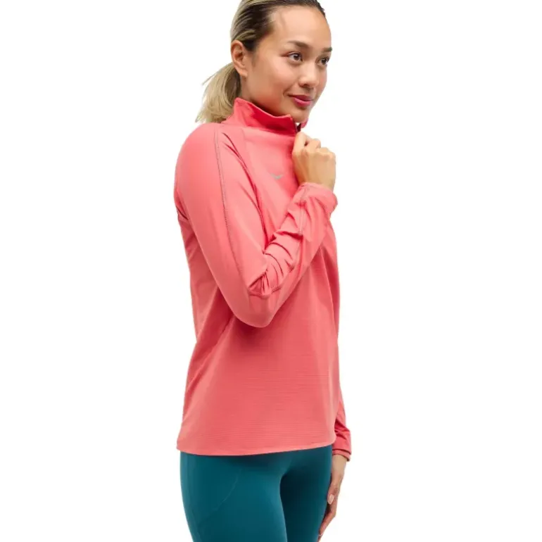 HAUT MANCHES LONGUES DEMI-ZIP GLIDETECH femme