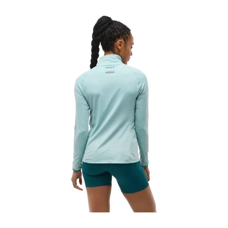 HAUT MANCHES LONGUES DEMI-ZIP GLIDETECH femme