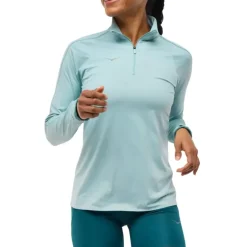 HAUT MANCHES LONGUES DEMI-ZIP GLIDETECH femme