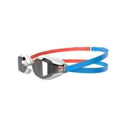 LUNETTES DE NATATION FASTSKIN SPEEDSOCKET 2 MIROIR BLEUES/ROUGES