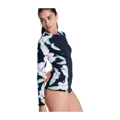 Lycra zippé manches longues femme
