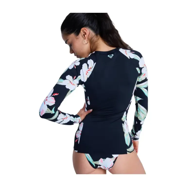 Lycra zippé manches longues femme