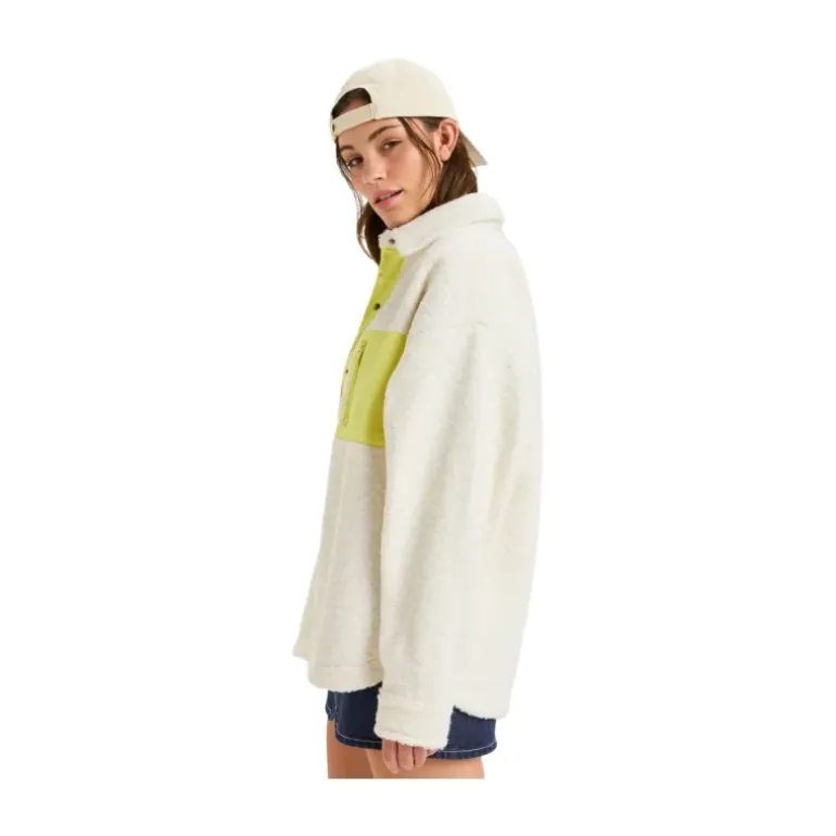 Polaire chemise Chloe Kim Shacket femme