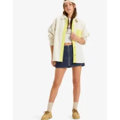 Polaire chemise Chloe Kim Shacket femme