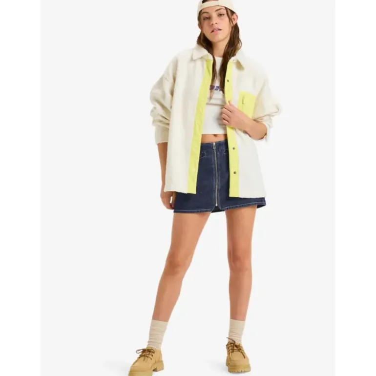 Polaire chemise Chloe Kim Shacket femme