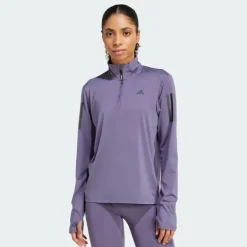 Polaire demi-zip Own the Run femme