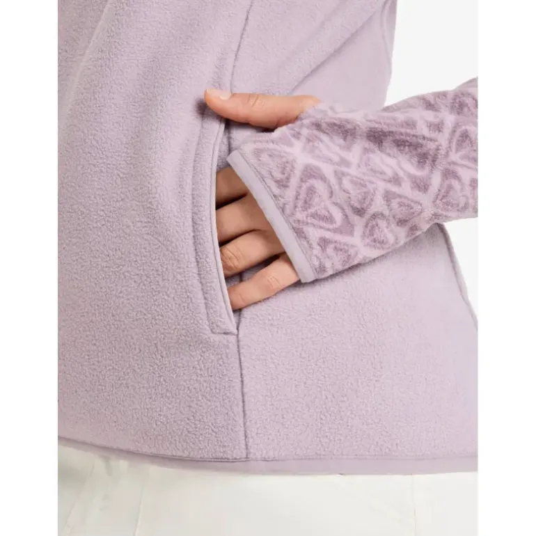 Polaire demi-zip Sayna femme