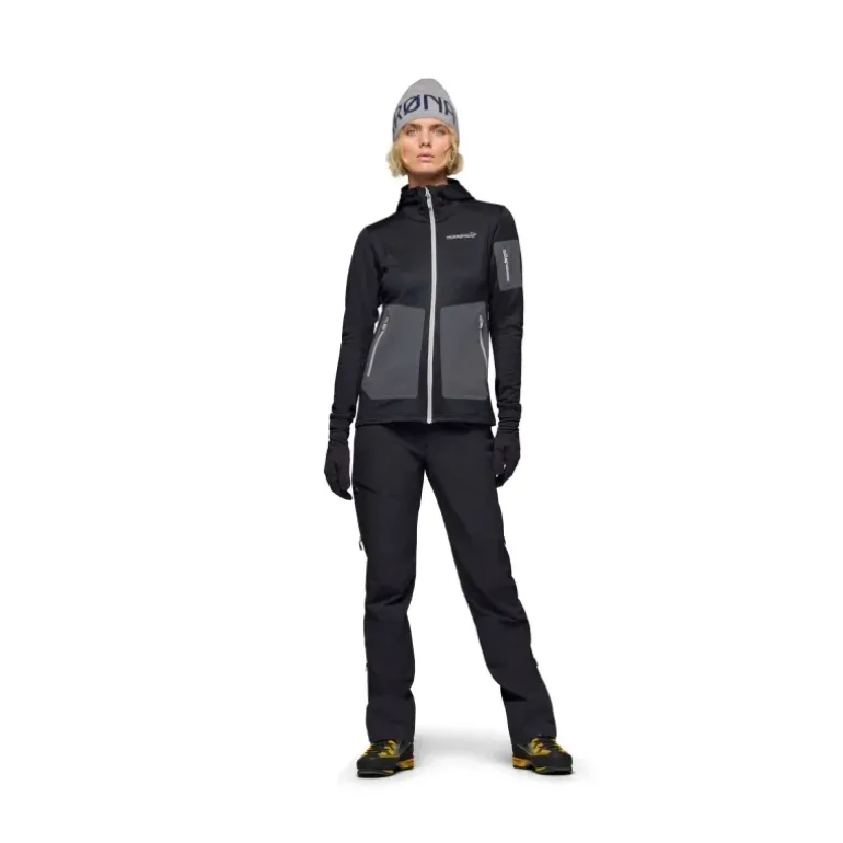 POLAIRE FALKETIND WARM2 STRETCH CAPUCHE FEMME
