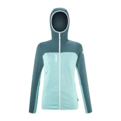 POLAIRE FUSION GRID CAPUCHE FEMME