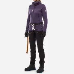 POLAIRE FUSION GRID CAPUCHE FEMME