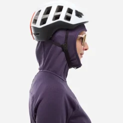POLAIRE FUSION GRID CAPUCHE FEMME