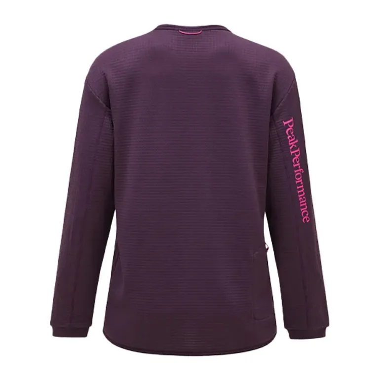 POLAIRE TRAIL POLARTEC POWER GRID CREW FEMME