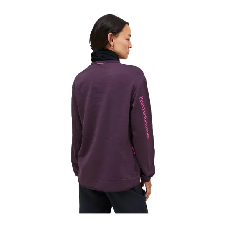 POLAIRE TRAIL POLARTEC POWER GRID CREW FEMME